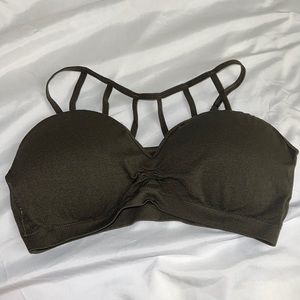 Olive Green Halter Bralette